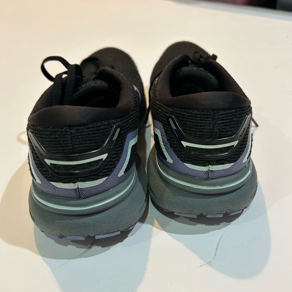 Brooks Ghost 15 Women's 10B Black Purple 1203801B011 Running Sneaker Shoes - Picture 3 of 8